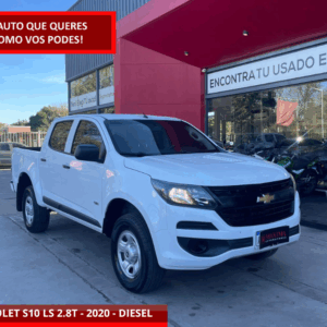 CHEVROLET S10 LS 2.8T. -AÑO:2020.