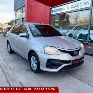 TOYOTA ETIOS XS 1.5 - AÑO:2018.