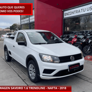 VOLKSWAGEN SAVEIRO 1.6 - AÑO:2020.