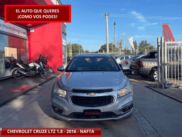 CHEVROLET CRUZE LTZ 1.8 - AÑO:2016. - Imagen 3