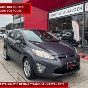 FORD FIESTA KD TITANIUM 1.6 - AÑO:2013.