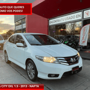HONDA CITY EXL 1.5 - AÑO:2013.