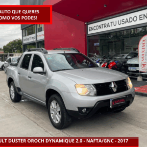 RENAULT DUSTER OROCH DYNAMIQUE 2.0 - 2017 - NAFTA/GNC.